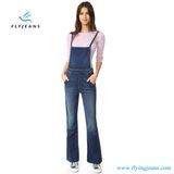 Stretch Denim Ladies Loose Denim Overalls (E. P. 824)