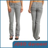 Grey Women Skinny Denim Pants (JC1083)