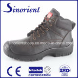 Leather Safety Shoes with Ce Certificate Snb113A