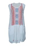 Rayon Ladies Fashion Woven Dress27