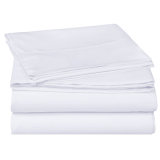 Cheap 100% Polyester Double Brushed Microfiber 4PCS Bed Sheets
