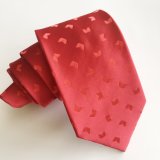 China Factory Wholesale Skinny Woven Jacquard Silk Tie (L020)