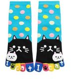 Lovely Bear Cartoon Patten Dress Toe Sock