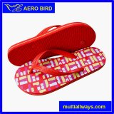 Colorful Summer Beach PE Slippers for Ladies (13L049)