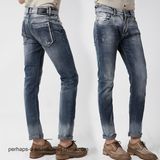 2016new High quality Elastic Jeans Men's Slim Pants