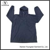 Dark Blue PVC Coating Waterproof Rain Wear / Rainwear