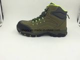 Safety Protection Leather Material Steel Toe Outdoor Shoes (16101)