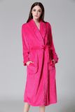 Promotional Hotel / Home Coral Fleece / Velvet Bathrobe / Pajama / Nightwear