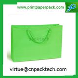 Candy Color Sweety Customized Kraft Gift Paper Bag with Pure Hue