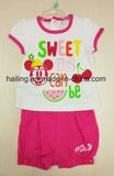 2PCS Set with T-Shirt & Shorts of Baby Wear