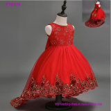 Wholesale Factory Price Beaded Kid Girls Party Dress
