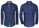 New Hot Men Long-Sleeved Clothes Leisure Linen Cotton Shirt