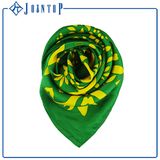 Women Silk Scarf with Custom Logo Design Digital Printed Silk Scarf