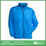 Water-Resistant Blue Man Coat Windbreaker Jacket