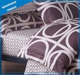 3 Piece Circle Impressionist Polyester Comforter Bedding Set