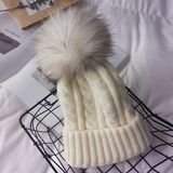 Baby Fur POM POM Hat