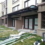 Modern Solid Aluminum-Alloy Frame Polycarbonate Windows Awning, Doors Awning