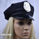 Boys Police Officer Costume Cop Blue Hat Shirt Halloween Outfit Child Kids