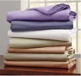 75GSM 100% Polyester Fabric Comforter Microfiber Bedsheets Polyester Bedding Set for Hotel
