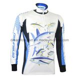 Custom Sublimation Long Sleeve Tournament Fishing Polo Shirt