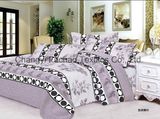 Polyester 100% Microfiber Disperse Printting Beautiful Bedding Set