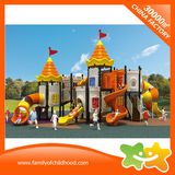 Large Castle Series Outdoor Amusement Park Children Toys Slide for Kids