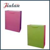 Solid Pantone Color Custom Cheap Paper Gift Bag with Hangtags