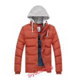 Men New Design Hoody Light Color Leisure Outdoor Winter Jacket (J-1608)