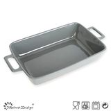 38.5cm Ceramic Baking Dish with Two Handles
