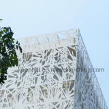 Laser Cut Facade Panel Decorative Aluminum Curtain Wall