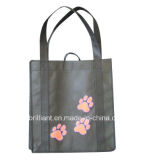 Coated PP Nonwoven or Woven RPET Shopping Bag with Handle