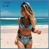 2018 Custom Girls Beachwear Swimwear Bikini Set with Logo