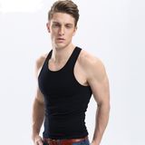 Fitness Mens Cotton Singlet with Custom Logo