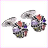 Fashion Zircon and Rhinestone High Quality Cufflink