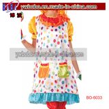 Birthday Circus Clown Wiggles Funny Classic Adult Womens Costume (BO-6033)