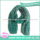 New Fashion Warm Knitted Acrylic Polyester Cotton Scarf