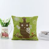 Owl Transfer Print Cushion Decorative Fashion Pillow (LPL-142)