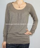 Ladies European Fashion Round Neck Girl Sweater (12AW-301)