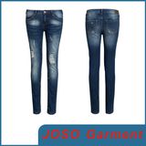 Women Denim Skinny Patched up Jeans (JC1055)