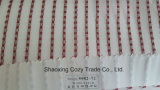 New Popular Project Stripe Organza Voile Sheer Curtain Fabric 008272