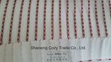 New Popular Project Stripe Organza Voile Sheer Curtain Fabric 008272