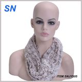 Fashion Winter Faux Fur Infinity Lady Scarf 2018