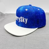 3D Embroidery Sublimation Hip-Hop PU Brim Cap (GD001)