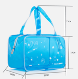 Custom Colorful Plastic Swimming Bag Lovely Soft PVC Swimwear Bag