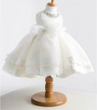 Kd1073 High-End Gorgeous Flower Girl Dress Decorated with Colored Diamonds
