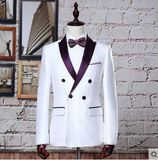 Summer Wedding Suits Men Slim Fit Dress Suit