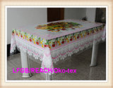 PVC Transparent Clear Independent Tablecloth Made in China