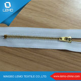 Lemo Zip Close End Brass Gold Colour Metal Zipper