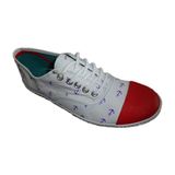 Women's Fashion Printed Canvas Shoes Lace up Canvas Shoes