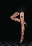 Butterfly Patternfish Net Panty Hose 8552